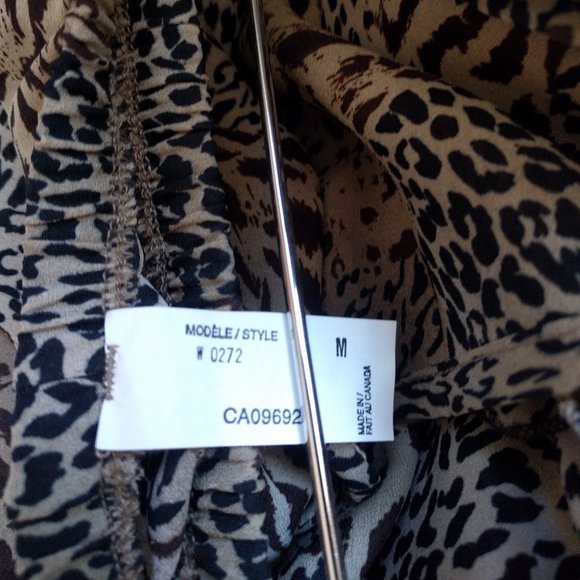 Stunning Animal Print Vintage Lise Watier Ensemble 3 Pieces - Picture 2 of 13